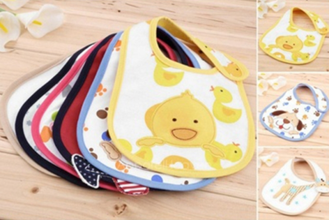 *HOT* $3 (Reg $10) Cartoon Toddler Bibs + FREE Shipping