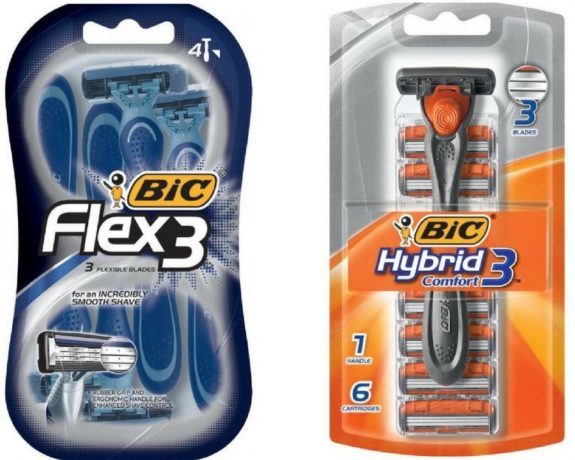 $2.99 (Reg $6.59) Bic Flex3 and Hybrid3 Comfort Razors at Kroger