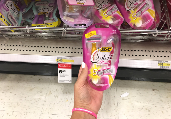 *HOT* $0.49 (Reg $5.49) Bic Soleil Disposable Razors at Target