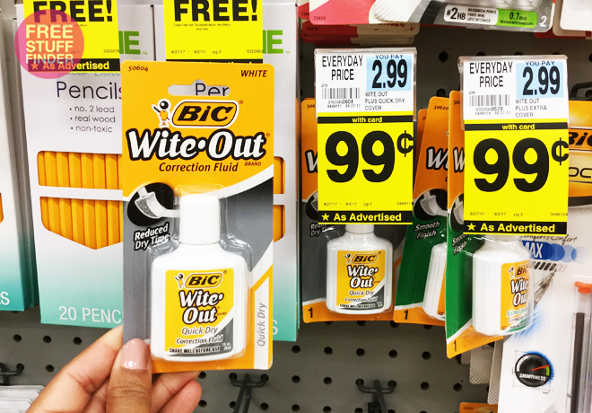 FREE Bic Stationery Product at Rite Aid