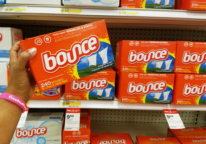 *HOT* $5.49 (Reg $10) Bounce Dryer Sheets at Target (Print Now!)