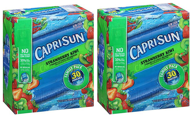 $4.67 Capri Sun Juice Drink 30-Count Box + FREE Shipping