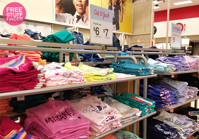 *HOT* Extra 30% Off Cat & Jack Tees (Only $4.20)