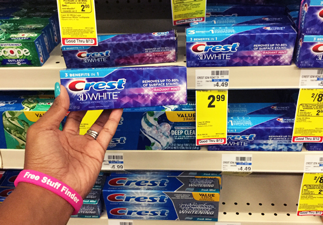 *HOT* $0.74 (Reg $4) Crest Toothpaste at CVS