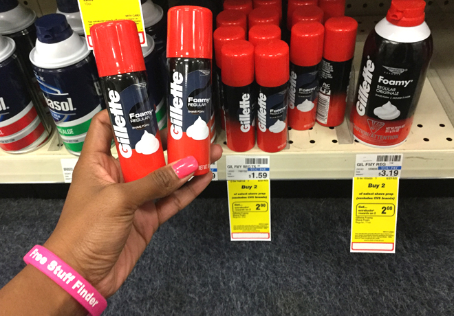 *HOT* $0.59 (Reg $1.59) Gillette Shave Foam at CVS (No Coupons Needed!)