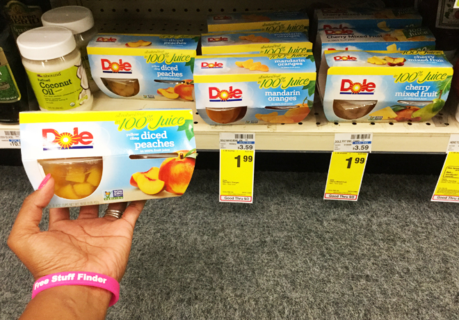 $0.74 (Reg $2) Dole Fruit Bowls at CVS