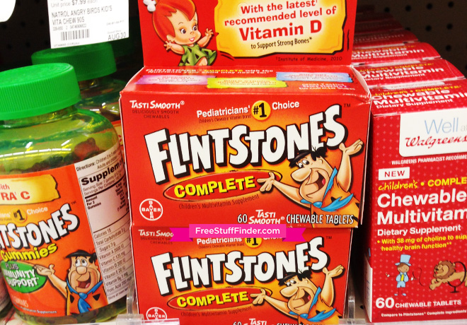 *HOT* $2 (Reg $8) Flintstones Kids Multivitamin Gummies at Walgreens