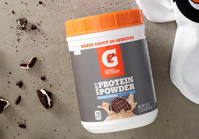 $14.29 Gatorade 20-Serving Whey Protein Powder + FREE Shipping