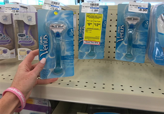 *HOT* $1.99 (Reg $9) Venus Razors or Gillette Mach 3 at CVS