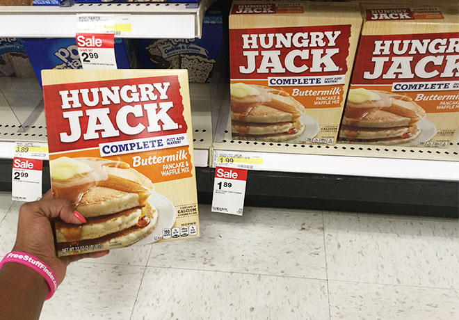 $1.39 (Reg $2) Hungry Jack Pancake Mix at Target