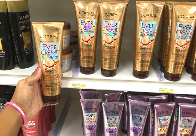 *HOT* $0.27 (Reg $6.79) L'Oreal Paris Ever Shampoo or Conditioner at Target