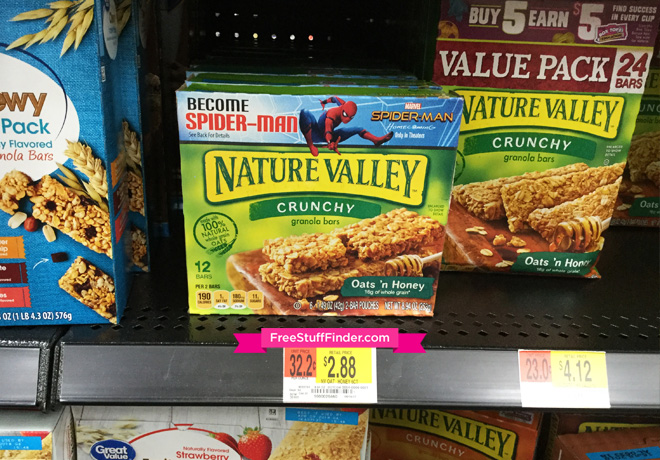 $1.58 (Reg $3) Nature Valley Granola Bars & Oatmeal Squares at Walmart (Print Now!)