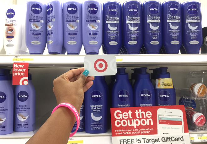 $1.05 (Reg $5.79) Nivea In-Shower Body Lotion at Target