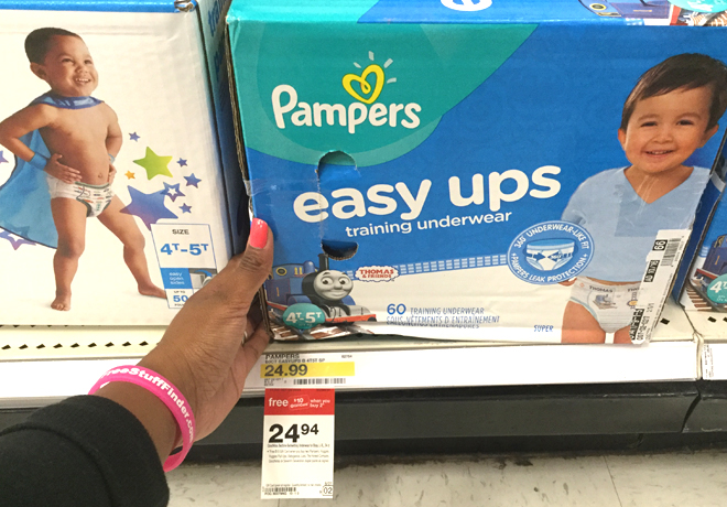 *HOT* $14.94 (Reg $25) HUGE Boxes Pampers Easy Ups Training Pants at Target