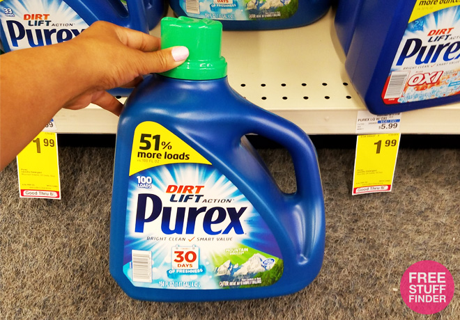 *HOT* $0.27 (Reg $11.49) Purex Laundry Detergent at CVS (Print Now!)