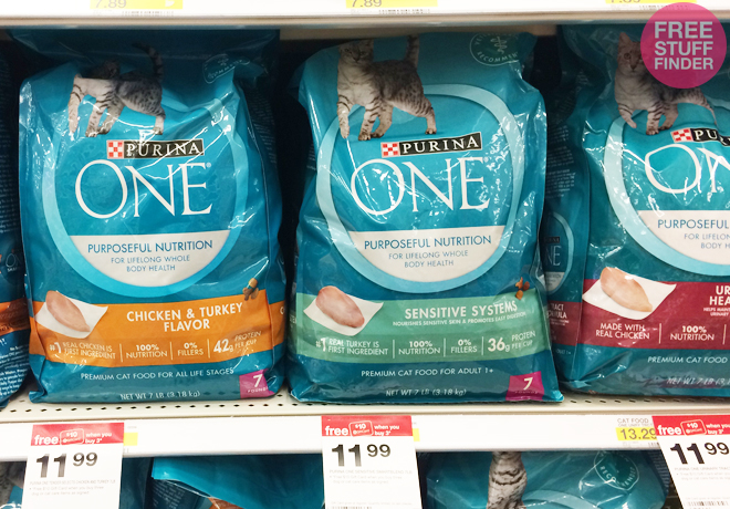 $6.66 (Reg $13.39) Purina ONE Cat Food at Target