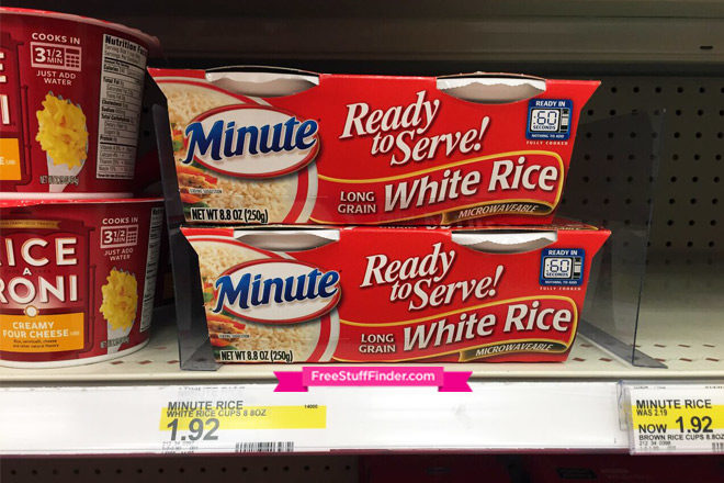 *HOT* $0.57 (Reg $1.92) Minute Ready Rice 2-Packs at Target