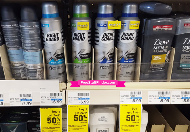 *HOT* FREE Right Guard Xtreme Dry Spray at CVS (After Rebate)