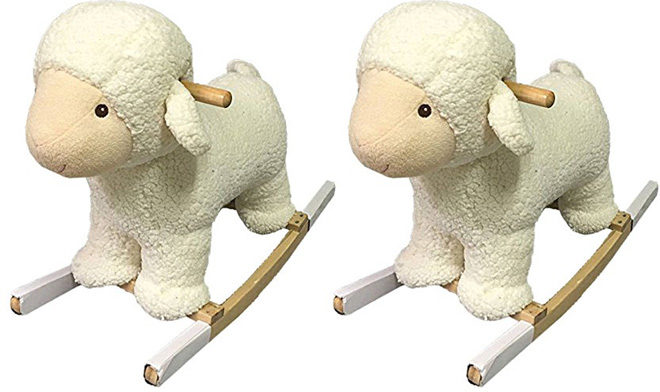$19.99 (Reg $35) Plush Rocking Lamb + FREE Store Pickup