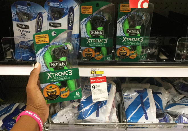 *HOT* $3.89 (Reg $9.39) Schick Xtreme 3 Men's Razors at Target