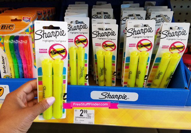 *HOT* $0.24 (Reg $3) Sharpie Highlighters 2-Pack at Walgreens