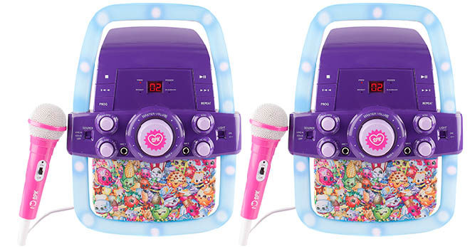 *HOT* $24 (Reg $65) Shopkins Flashing Light Karaoke + FREE Pickup