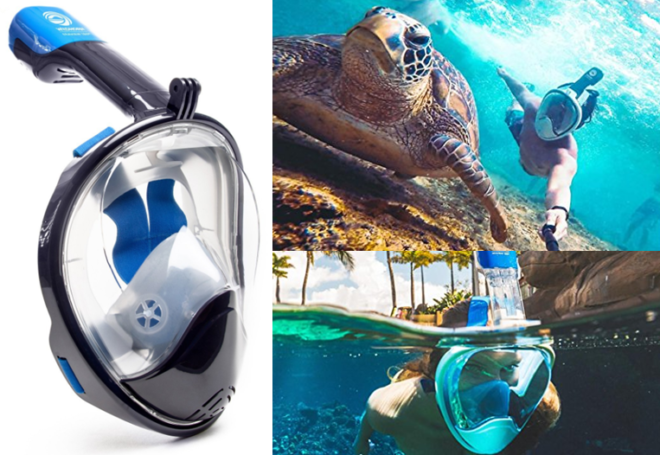 $49.99 (Reg $80) Full-Face Snorkel Mask + FREE Shipping (Today Only)