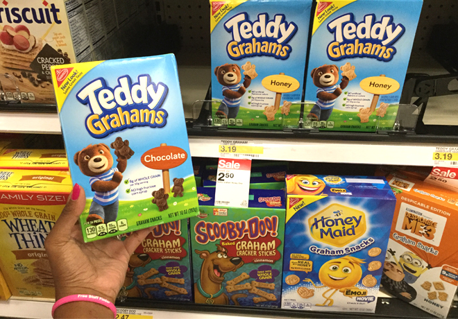 *HOT* $1.40 (Reg $3.19) Teddy Grahams & Soft Bakes at Target