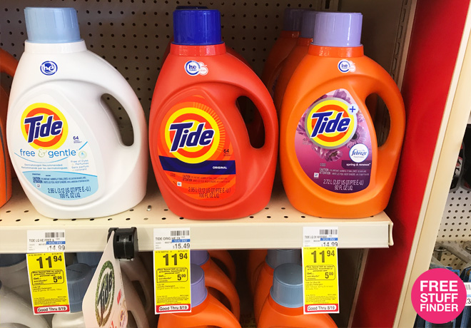 *HOT* $6.94 (Reg $15) Tide Laundry Detergent & Pods at CVS