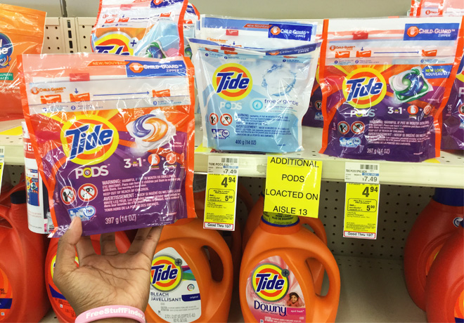 *HOT* $1.94 (Reg $7.49) Tide Pods or Gain Flings at CVS