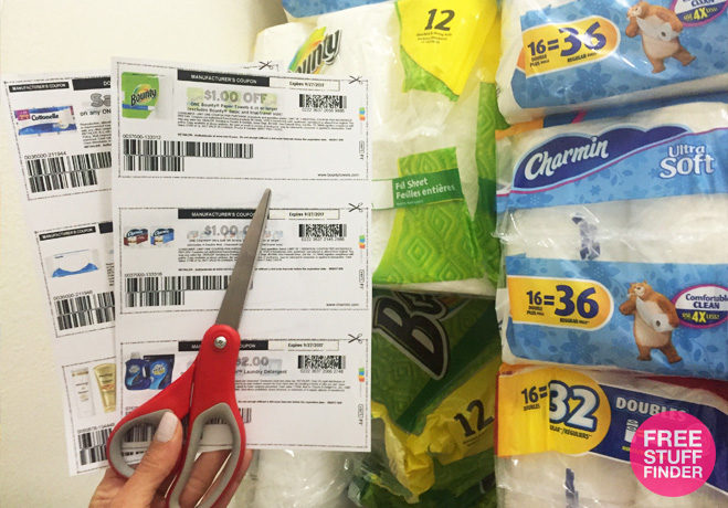PRINT NOW! Today’s TOP Coupons (Save $10 on Bounty, Charmin, Oxi Clean & More!)