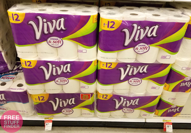 *HOT* $5.04 (Reg $9.79) Viva Paper Towels at Target (Print Now!)