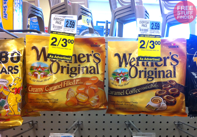 *HOT* 2 FREE Bags of Werther’s Original Candy at Walgreens