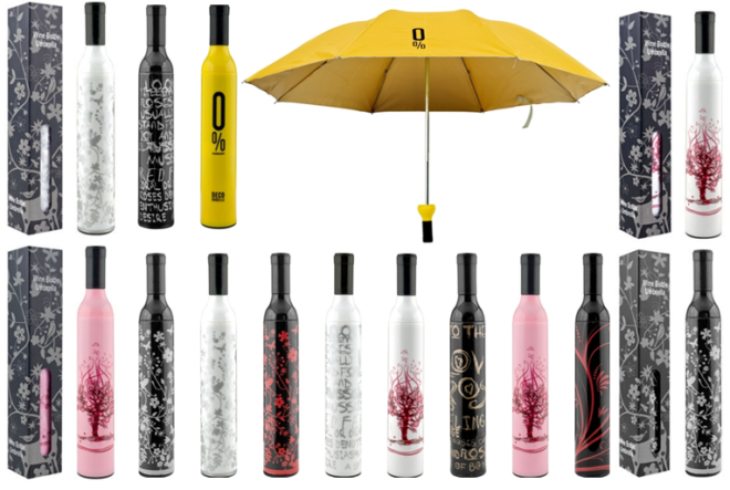 *HOT* $8.99 (Reg $30) Wine Bottle Umbrella + FREE Shipping