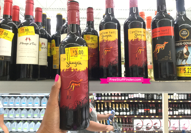 $3 (Reg $5) Yellow Tail Sangria and Moscato Wine at Walmart (Clearance Find)