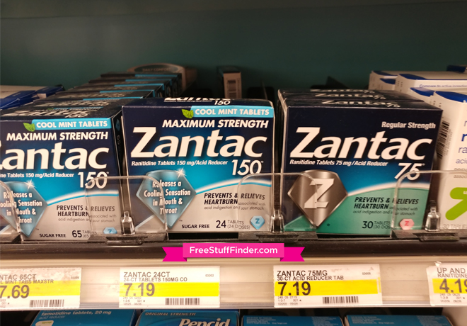 *HOT* $0.47 (Reg $7) Zantac Acid Reducer at Target