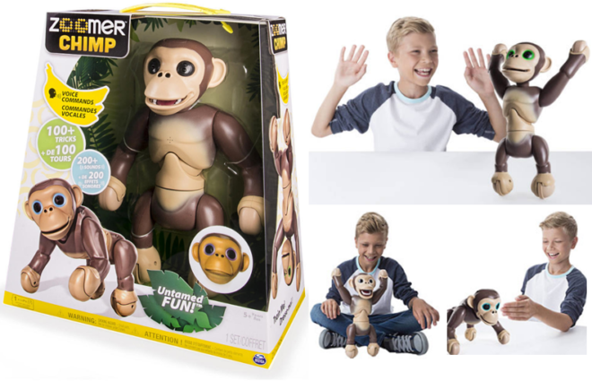 *HOT* $49.98 (Reg $120) Zoomer Interactive Chimp + FREE Shipping