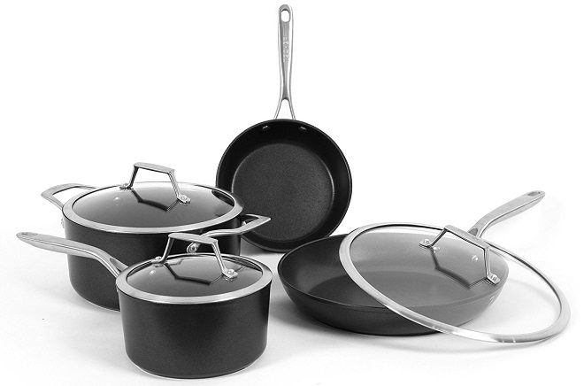 $59.99 (Reg $160) TECHEF Onyx Collection Nonstick Cookware Set + FREE Shipping (Best Price!)