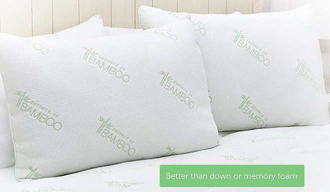 $31.50 (Reg $130) Hypoallergenic Down Alternative Fiber Pillow 2-Pack + FREE Shipping (Today Only)