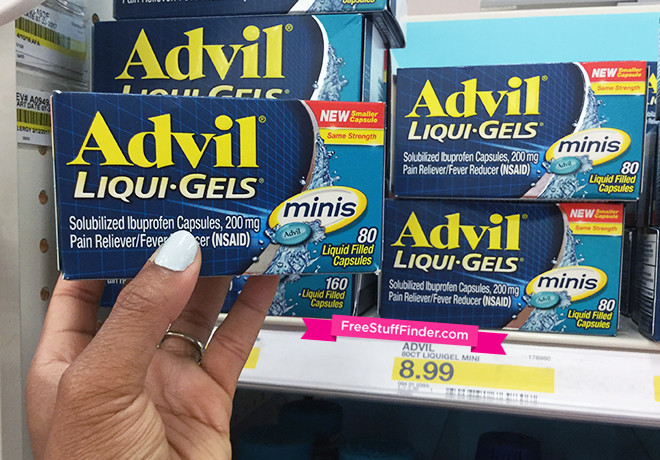 $3.99 (Reg $9) Advil Liqui-Gels Minis at Target