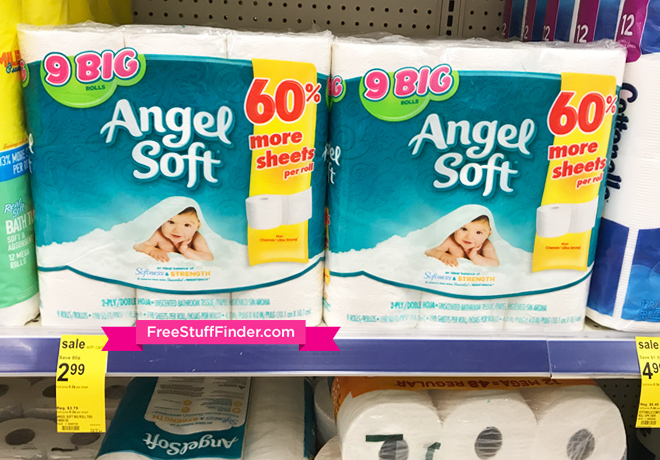 $0.29 Per BIG Roll Angel Soft Bath Tissue at Walgreens (Print Now!)