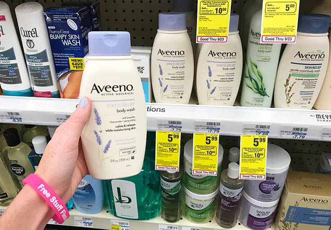 *HOT* $1.66 (Reg $8) Aveeno Body Wash at CVS