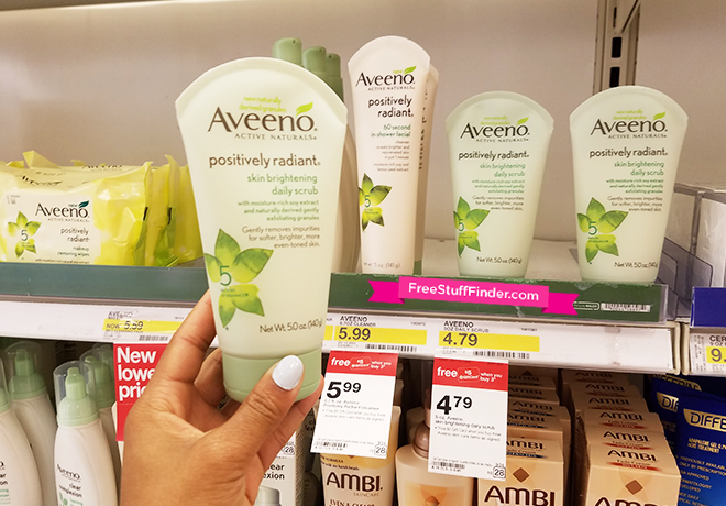 $1.79 (Reg $4.79) Aveeno Facial Care Products at Target