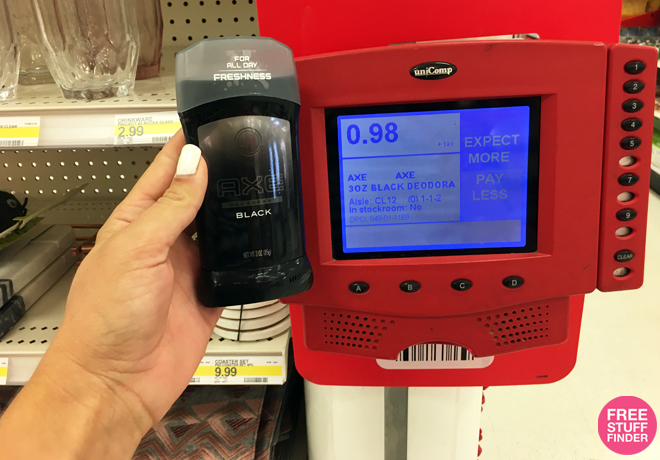 *HOT* $0.98 (Reg $4) Axe Black Deodorant at Target (Possible Pricing Error!)