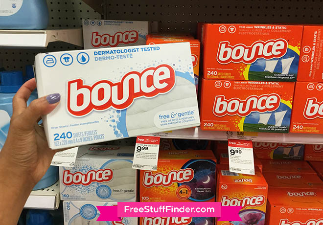 $5.49 (Reg $10) Bounce Dryer Sheets at Target