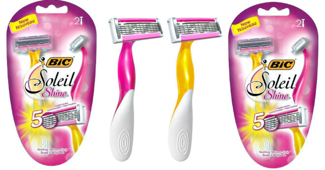 *HOT* $1.49 (Reg $6) BiC Soleil Shine Razors at Kroger