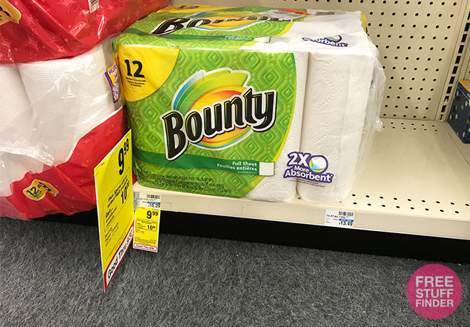 $5.66 (Reg $16.29) Bounty Paper Towels & Charmin Bath Tissue at CVS