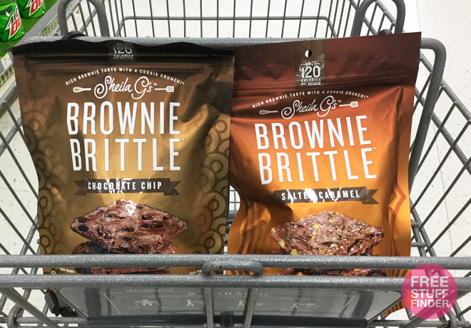 $1 (Reg $5) Brownie Brittle at Walgreens