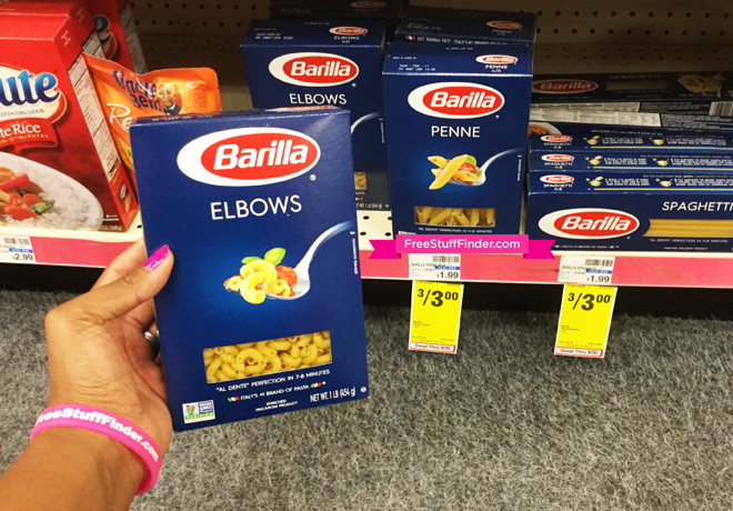 $0.75 (Reg $2.09) Barilla Blue Box Pasta at CVS