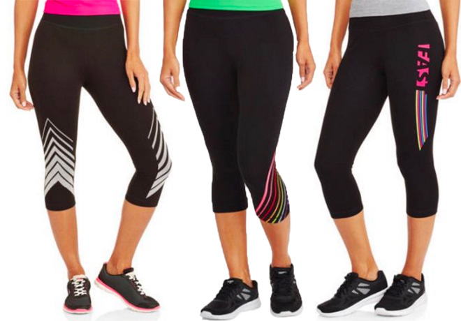 $3 (Reg $10) Women's Active Capri Leggings + FREE Store Pickup